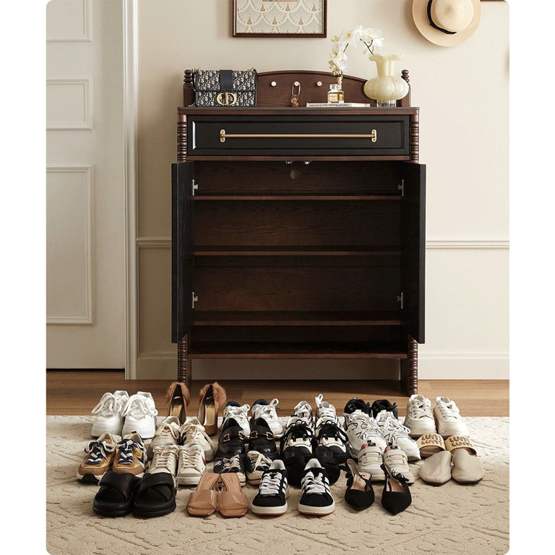 Armoire de rangement à chaussures de style français