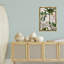 Toile flottante vintage encadrée «Monkey & Plants» par Vision Studio-558798585-558798583