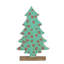 Two Turtle Doves Pattern Tabletop Tree