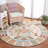 Moroccan Handmade Tufted Wool/Cotton Area Rug in Ivory/Blue-607524700
