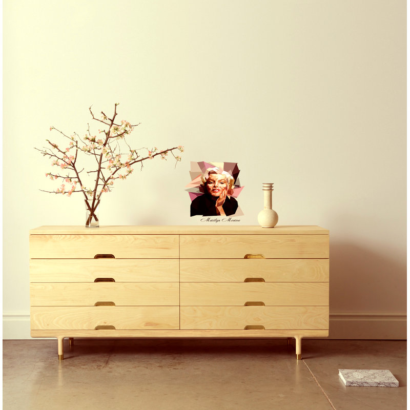 Adhésif décoratif légendaire Polygonal, H 10 po x l 10 po
