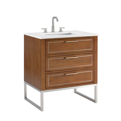 Markham 30'' Single Bathroom Vanity with Top