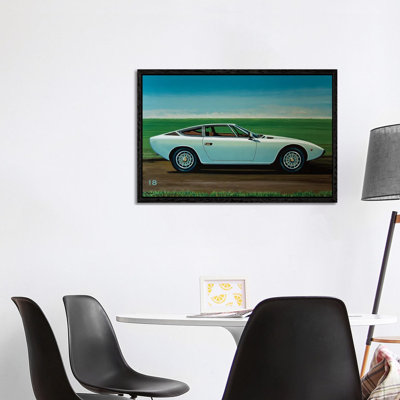 Maserati Khamsin 1974 1 Piece Wall Art on Canvas