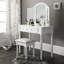 Dressing Table with Mirror and Seat-52024827