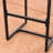 Transitional Style Outdoor - , Iron Frame, , 16.55" W X 20" D 43.99" H, 30.00" Seat Height 2Pcs With Weather , Stylish For Backyard, Dark Brown/Grey, Assembly Included-517987662