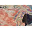 Tapis froid, tapis de cuisine bleus, grand tapis 4,5 po x 9,4 pi, tapis Boho, tapis rétro, tapis turc, tapis Oushak