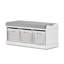 Bastogne Polyester Blend Upholstered Storage Bench-18539503-85770744