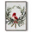 «Christmas Holiday Art», impression encadrée - Bois massif XMA171710-1009798474