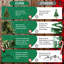 Arbre de décoration de Noël hybride vert avec support, non pré-éclairé et pré-éclairé, 10 tailles disponibles-479373609