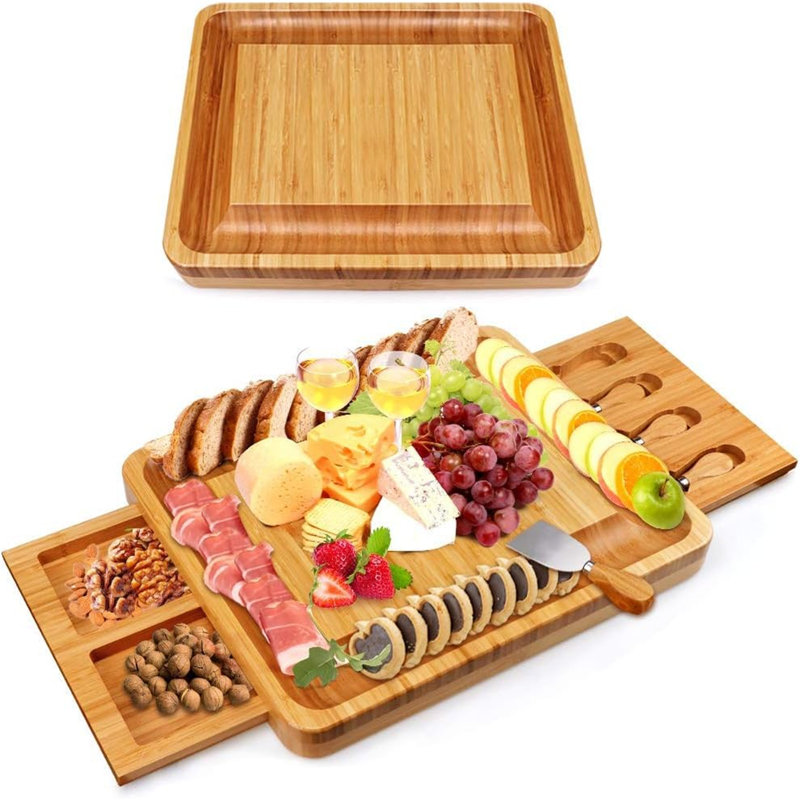 Union Rustic Bamboo Cheese Board