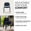 Chaise d'invité empilable HON-11954072
