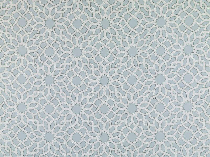 Alhambra Fabric, Sea Green