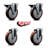 4-Piece Polyurethane Caster Set-88884378