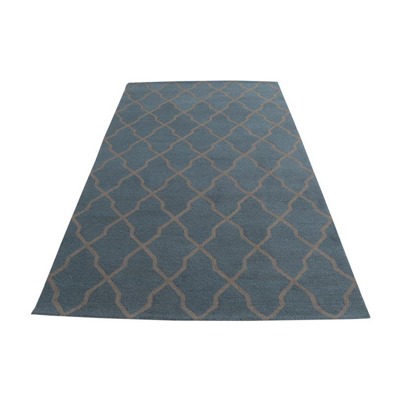 Tapis bleu 5x8 Pineland