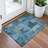 Machine Washable Indoor/Outdoor Xhevrie Blue Rug-111928091