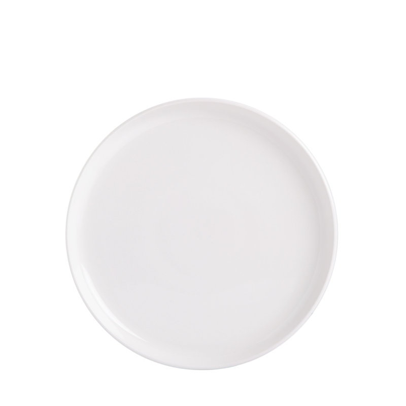 Oslo White Porcelain 12-Piece Dinnerware Set, Service for 4