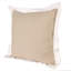 Housse de coussin à fermeture à glissière géométrique 100% coton 20 po x 20 po-99955066-99955069