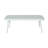 Mariano Steel Loveseat And Table, Off White+Grey-1079544994-1079544999