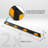         Pyle Rubber 71.5'' L Threshold Ramp 2 Pieces