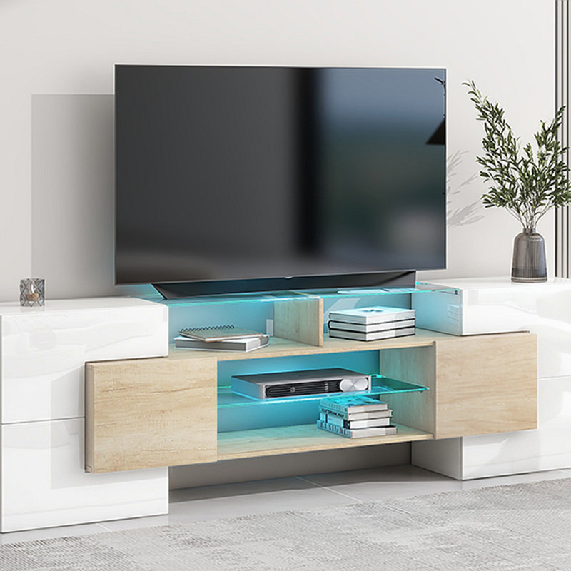 Faylyn TV Stand for TVs, Wood