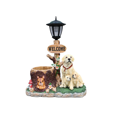 Statue de jardin Labrador