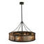 Lustre tambour 8 lumières unique Barta