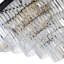 12 Light Crystal Chandelier, Modern Contemporary 5 Tier Hanging Chandelier for Dining Room Living Room Bedroom
