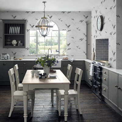Laura Ashley, rouleau de papier peint Animalia