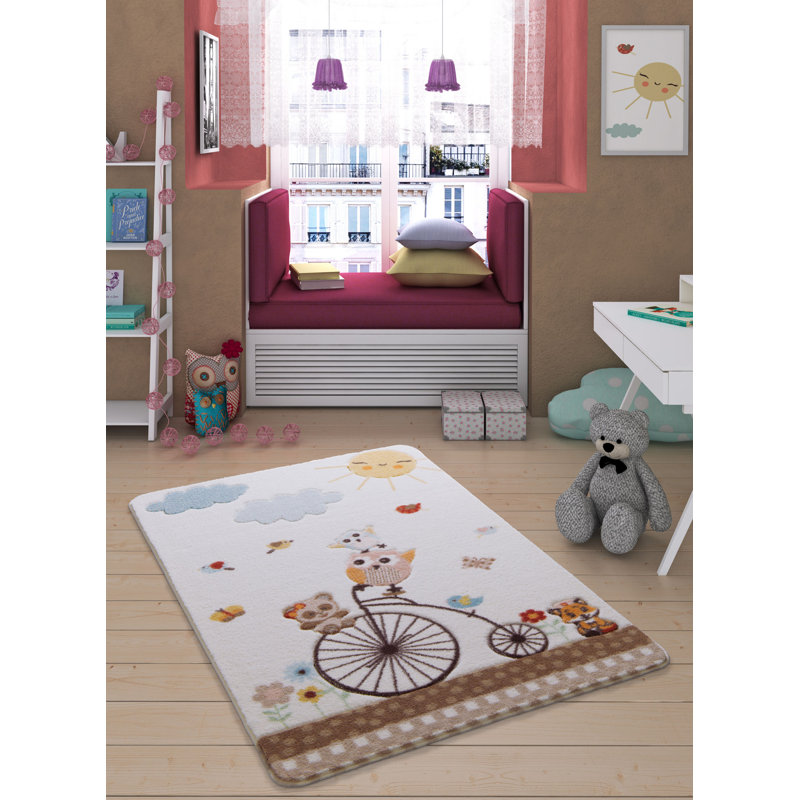 Guernon White/Brown Rug