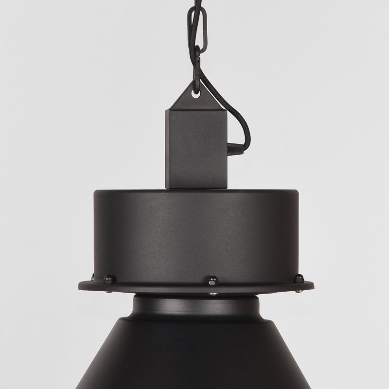 Angelique - Light Dome Pendant, Black