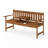 Ayca Solid Wood Outdoor Bench