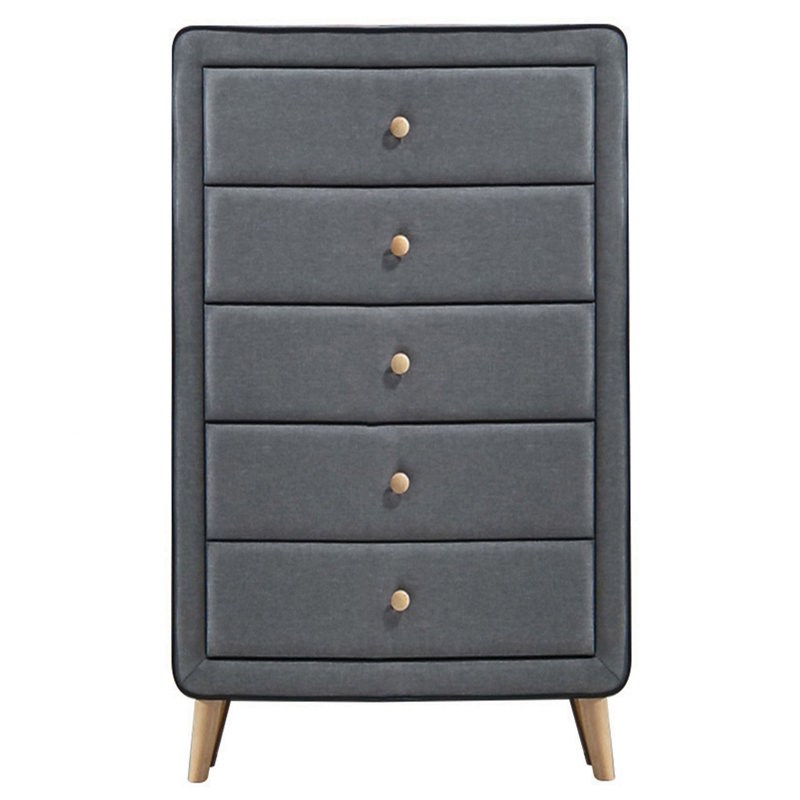 Commode rembourrée à 5 tiroirs