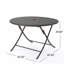 Table de salle à manger ronde pliable