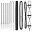 Vidaxl Hexagon Fence Grey Steel-114622191