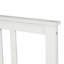 Lit plateforme simple en bois massif