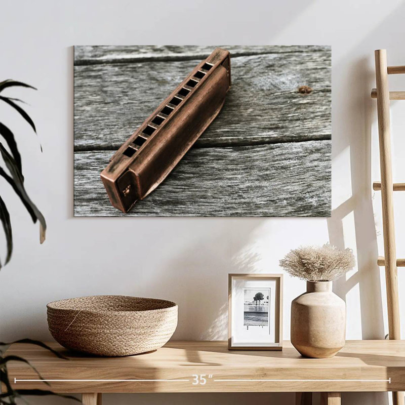 Abarca Ten-Hole Harmonica, 32" H x 48" W