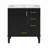 Durable Ceramic Basin Vanity with Solid Wood Frame, Ample Storage, and Easy-Clean Design for Modern Bathrooms