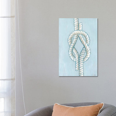 Starboard Knot III by Vanna Lam - Wrapped Canvas Print