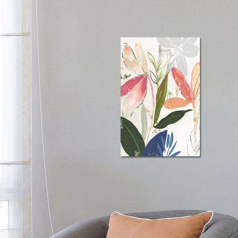 Lovely Companions 1 Piece Wrapped Canvas Painting