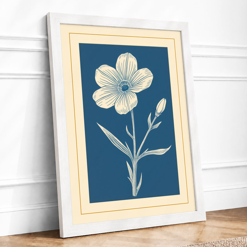 Bloom Botanical - Print, A2 - 59.4 x 42.0 cm, White