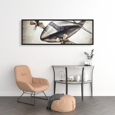 " Airplane In Full Flight "