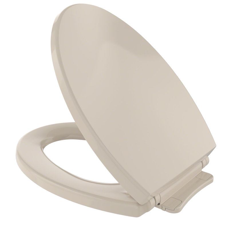 Siège de toilette allongé à fermeture lente TOTO® SoftClose®, os, Os