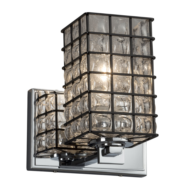 Demaio Armed Sconce, Polished Chrome