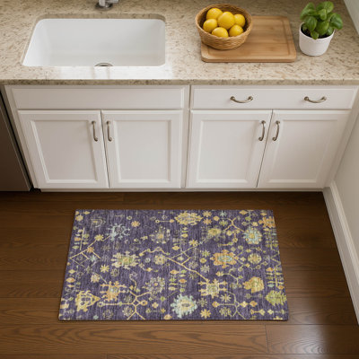 Premium Machine Washable Alaina AMF1930 Global Rug