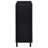 Clackamas Black 2-Door Storage Cabinet-1056459320