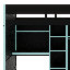 Lit mezzanine avec bureau-1481134761