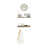 Mtecombe Metal Wall Clock-428791286