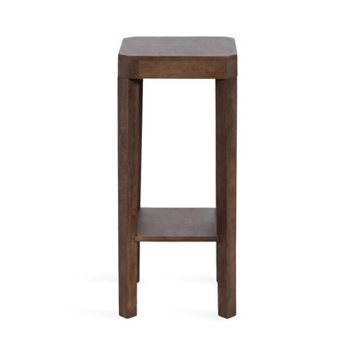 Ardentown Solid Wood Side Table with Storage