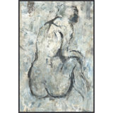 A Thinker Print by Helen Parker