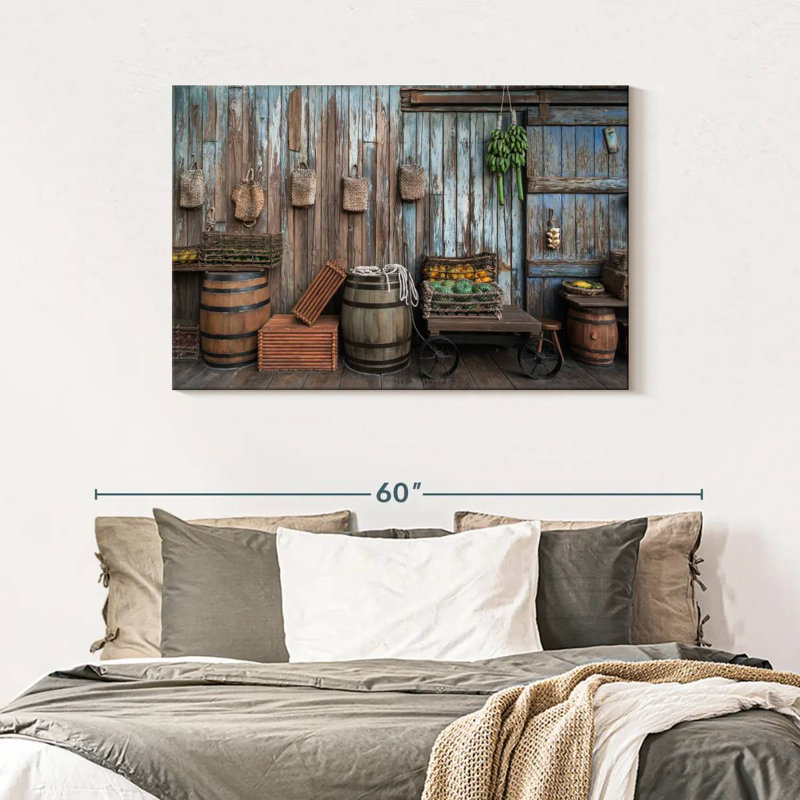 Lilie Rustic Fruit Stands, 30" H x 45" W
